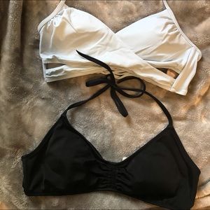 Two Victoria’s Secret bathing suit tops
